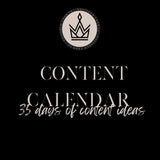 Content Calendar