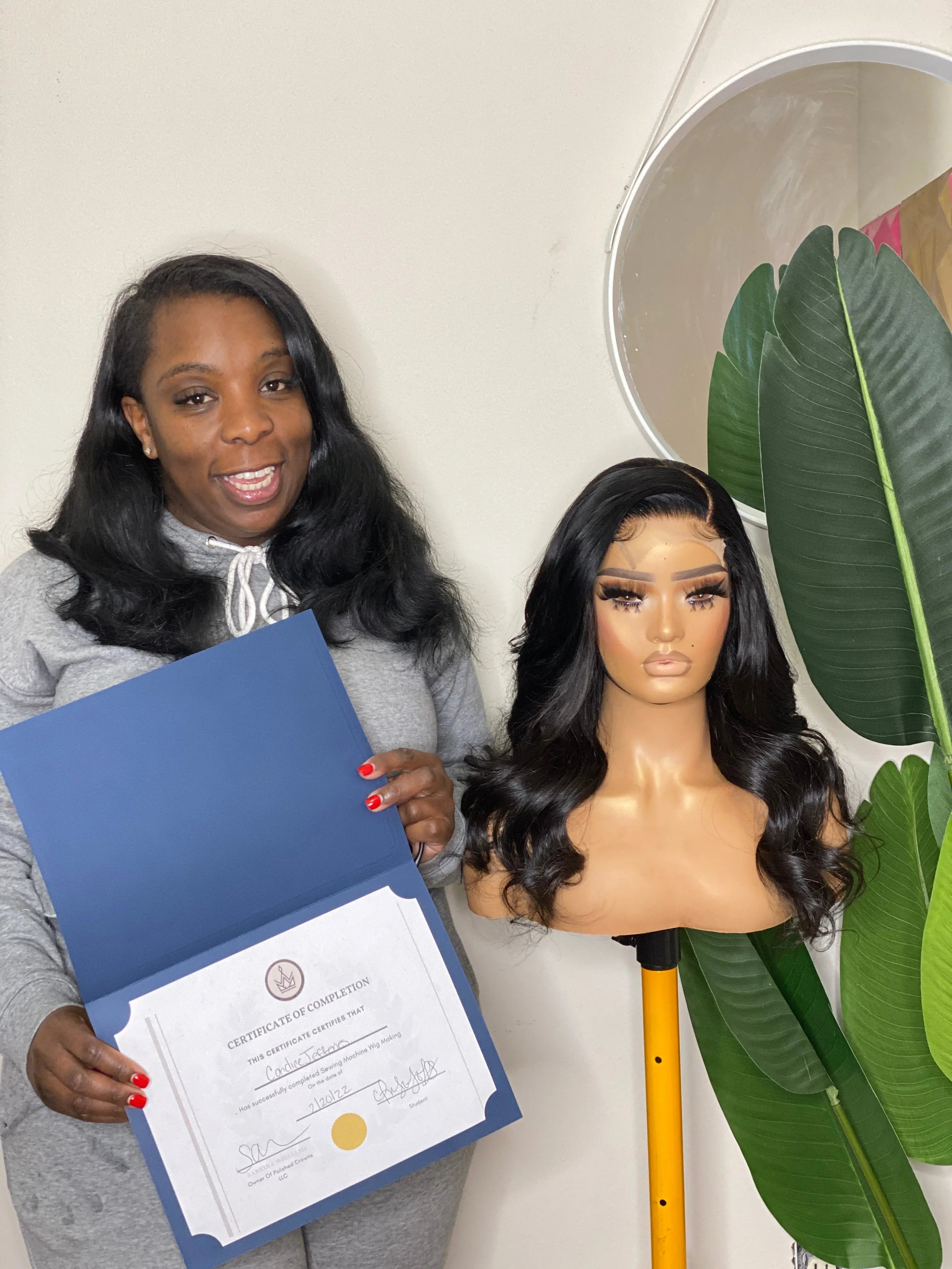 One on One Wig Class Polished Crowns