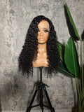 13x4 Deep Wave 1B Lace Frontal Wig