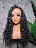 13x4 Deep Wave 1B Lace Frontal Wig